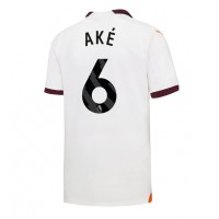 Camisa de Futebol Manchester City Nathan Ake #6 Equipamento Secundário 2023-24 Manga Curta